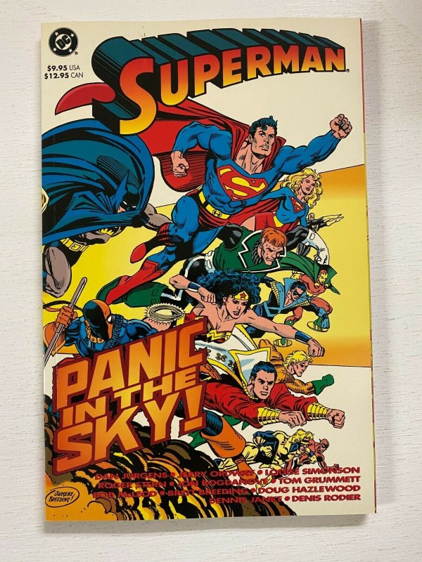 Superman Panic in the Sky #1 1st Edition 8.0 VF (1993)