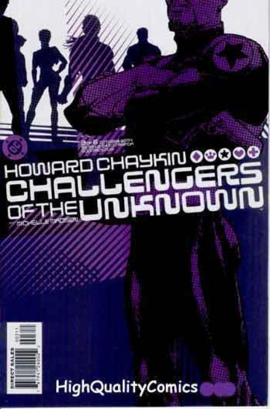 CHALLENGERS of the UNKOWN #1 2 3 4 5 6, NM+, Howard Chaykin, Hero