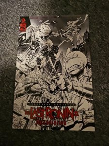 Teenage Mutant Ninja Turtles Last Ronin II Re-Evolution #3 1:75 B&W Variant 2024