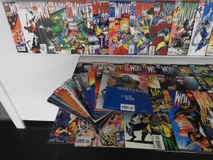 Huge Lot of 220+ Comics W/ All Wolverine!! Average VF- Condition!