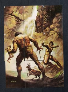 Tarzan Covers by Boris Vallejo - Collectible Puzzle Sets 5 piece Lot