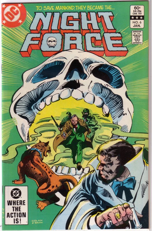 Night Force V1 #1-7 , V2 #7.9-11 + New Teen Titans #21 1st app. (set of 12)