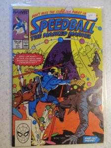 SPEEDBALL THE MASKED MARVEL # 1 NEW WARRIORS