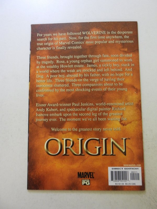 Origin #2 (2001) VF/NM condition