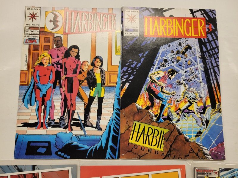 5 Valiant Comics #25 31 Harbinger + #3 4 5 Magnus Robot Fighter  37 TJ7