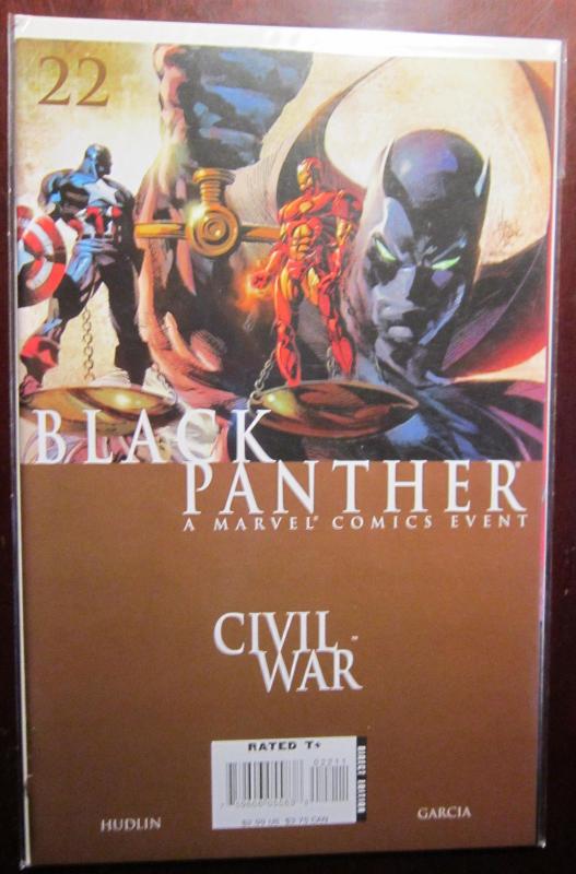 Black Panther (2006 Marvel 3rd Series), SET:#18,21,21B,22-25, VF+NM