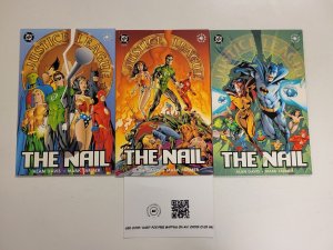 3 Justice League The Nail DC Comic Books #1 2 3 Series 82 TJ15