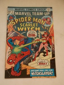 MARVEL TEAM-UP #41-44, SPIDER-MAN/SCARLET WITCH/VISION/DR DOOM/MOON DRAGON, 1976 
