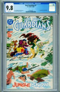 New Guardians #2  1988 - DC -CGC 9.8 - Comic Book-4254920020