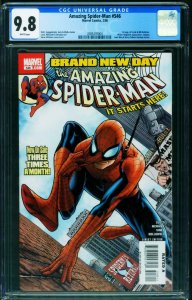 AMAZING SPIDER-MAN #546-CGC 9.8 -1st Mr. Negative-2085470004