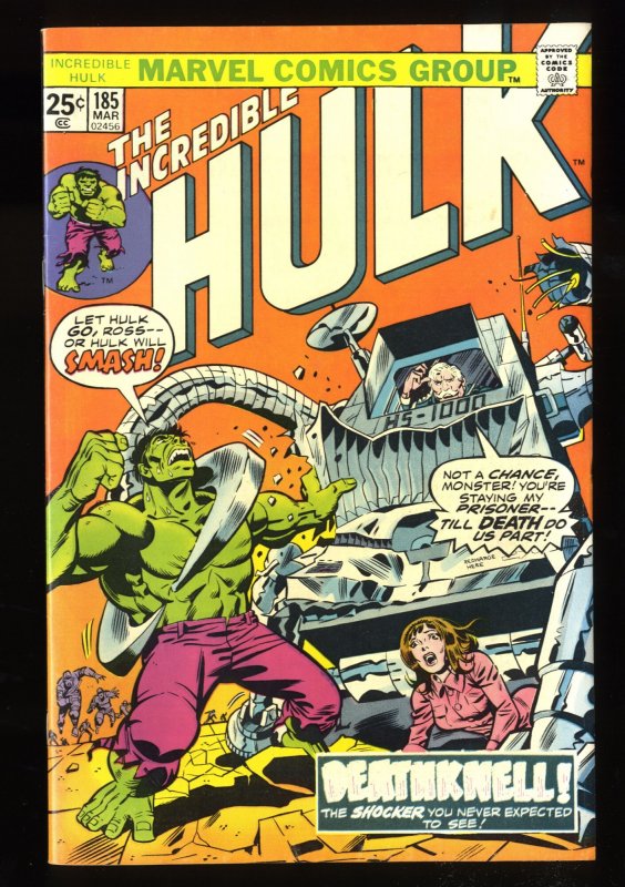 Incredible Hulk #185 VF- 7.5