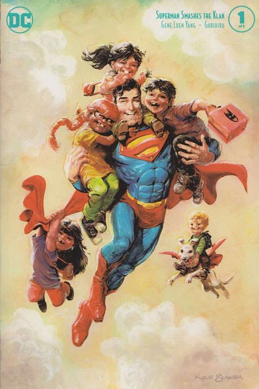 Superman: Smashes The Klan #1A VF/NM ; DC | Kyle Baker