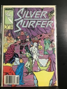 Silver Surfer #4 Newsstand (Marvel Comics, 1987) Mantis