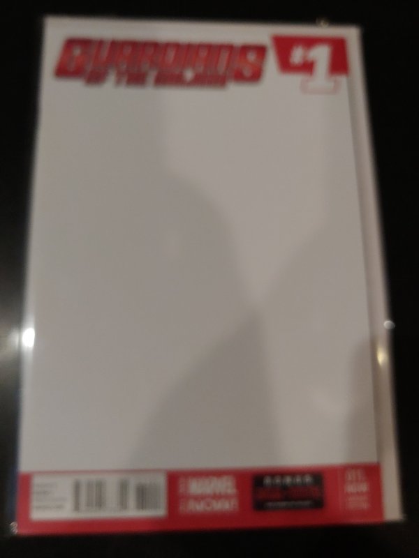 GUARDIANS OF THE GALAXY #1 BLANK VARIANT NM