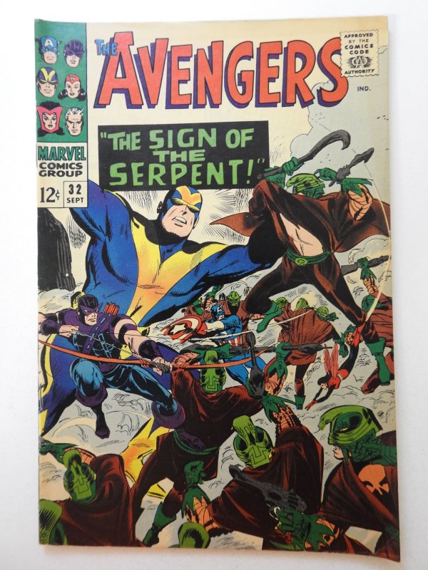The Avengers #32 (1966) Beautiful Fine+ Condition!