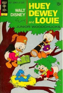Huey, Dewey, and Louie Junior Woodchucks #15 FN ; Gold Key