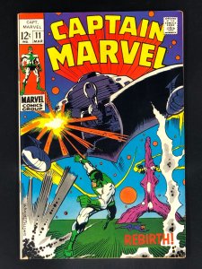 Captain Marvel #11 (1969) New Powers Acquired