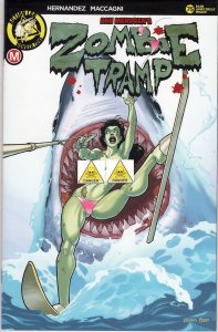 Zombie Tramp #75 (2019)Risque Variant Cover F Dennis Budd Bagged & Boarded
