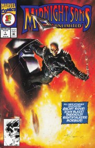 Midnight Sons Unlimited #1 Direct Edition (1993) Ghost Rider