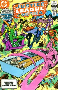 Justice League of America #220 VF ; DC | Black Canary Origin