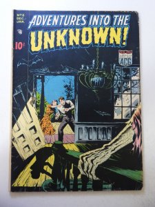 Adventures Into the Unknown #8 (1950) VG Condition