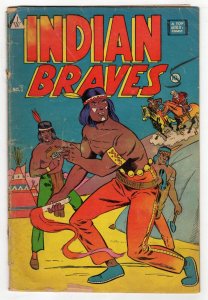 Indian Braves #1 VINTAGE 1964 IW Comics