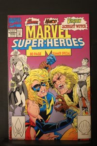 Marvel Super-Heroes #10 (1992) Super-High-Grade NM! Ms.Marvel vs Sabretooth Wow!