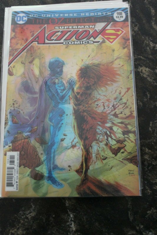 Action Comics #988 (DC, 2017) Condition: NM++ or Better Lenticular Cover