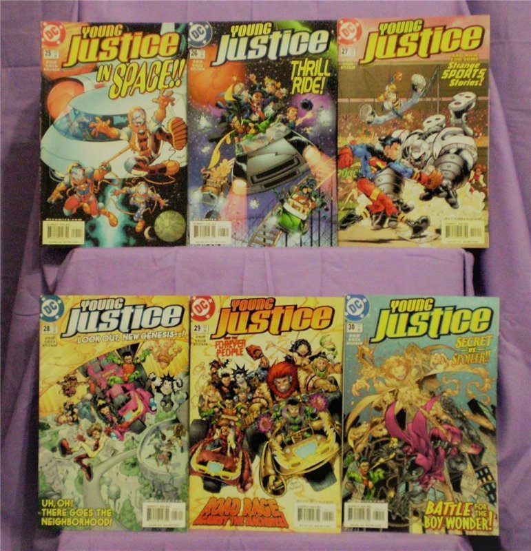 YOUNG JUSTICE #13 - 55 and MORE Todd Nauck Peter David (DC 1999)