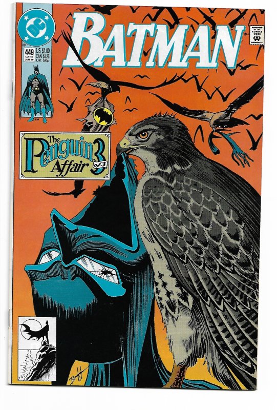 Batman #449 (1990) VF