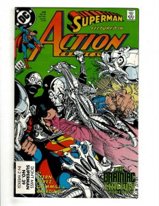 12 Superman in Action Comics DC Comics 642 643 644 645 646 647 648 649 650 + HG1