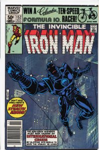 Iron Man #152 (1981) Iron Man