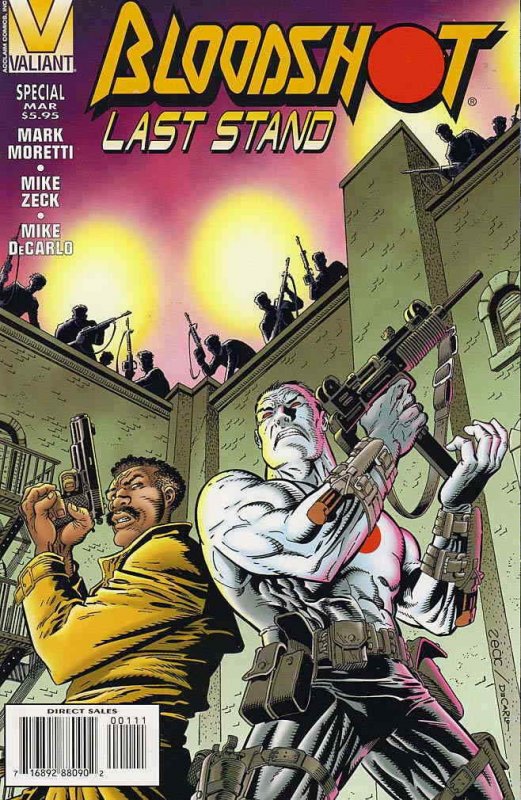 Bloodshot: Last Stand #1 VF/NM; Valiant | save on shipping - details inside