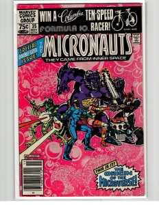 Micronauts #35 (1981) Micronauts [Key Issue]