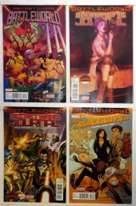 Secret Wars Lot of 4 #Journal 4, 3, Battleworld 3, Runaways 3 2015 Marvel Comics