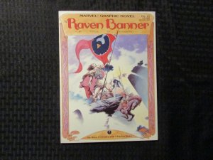 1985 The RAVEN BANNER by Charles Vess 1st Marvel Graphic Novel #15 VF 8.0