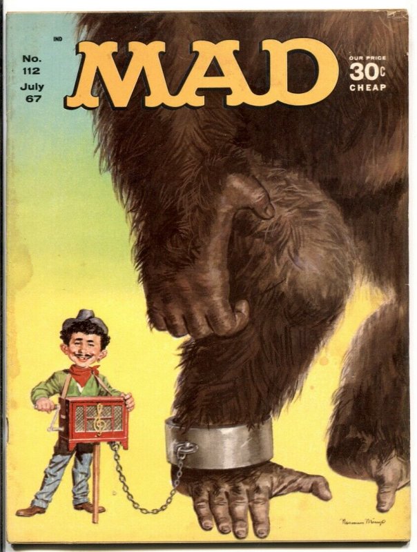 MAD Magazine #112 1967-Mingo-Martin-Berg-Drucker-Tvarzan-G+