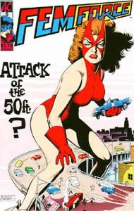 Femforce #5 VF ; AC | Attack of the 50 Foot Woman
