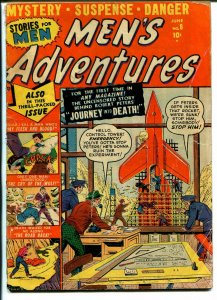 Men's Adventures #8 1951-Atlas-mystery-suspense-crime-danger-Russ Heath art-VG-