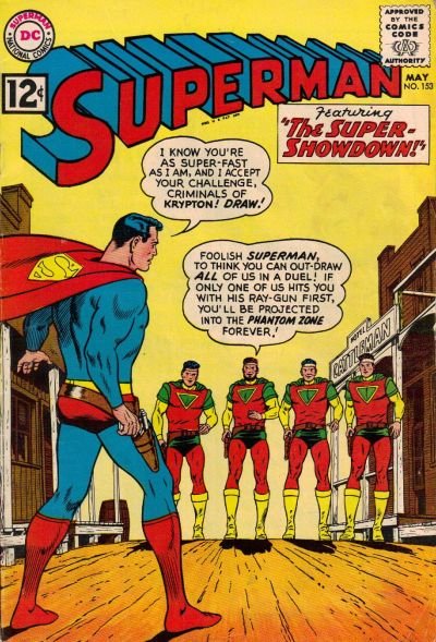Superman #153 (ungraded) stock photo / SCM