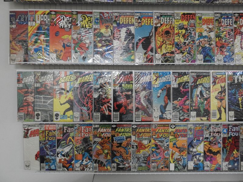 Huge Lot 120+ Comics W/ Daredevil, Fantastic Four, Thor +More! Avg VG/FN Cond!