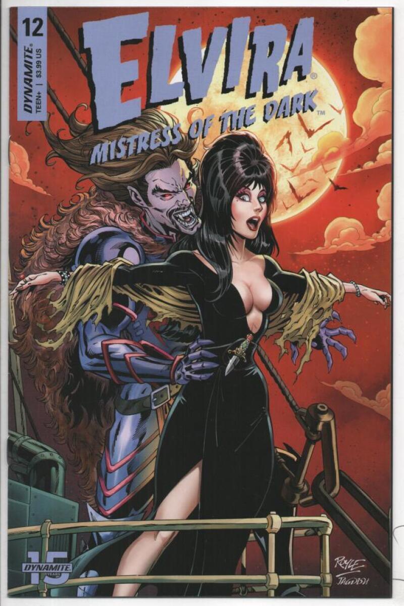 Elvira Mistress Of The Dark 12 C Nm Dynamite 2018 2019 Royle Femme Fatales Comic Books