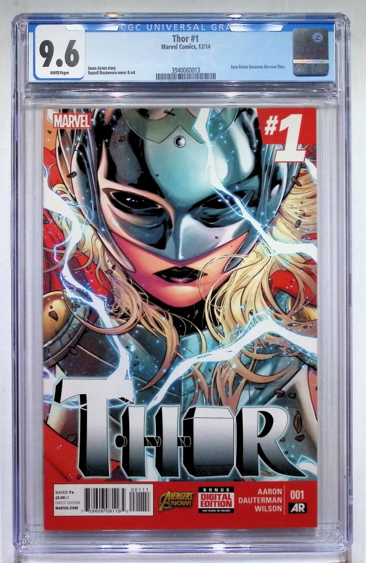 Thor #1 (2014) Thor CGC 9.6