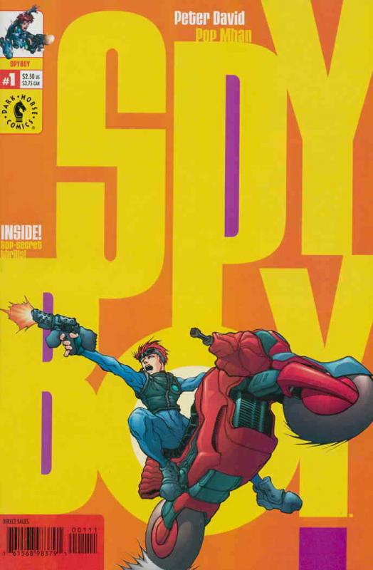 SpyBoy #1 VF; Dark Horse | save on shipping - details inside