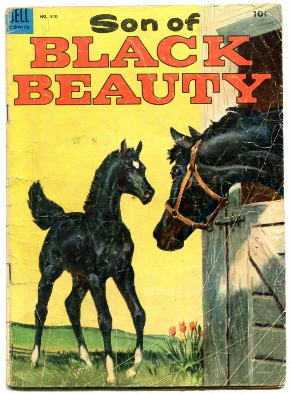 Son Of Black Beauty- Dell Four Color Comics #510 1953 G-