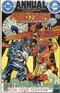 FIRESTORM ANNUAL (1983 Series) #1 NEWSSTAND Very Good Comics Book