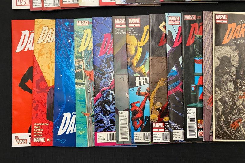 Iron Man, Scarlet Witch, Captain America, Daredevil - 40 book lot