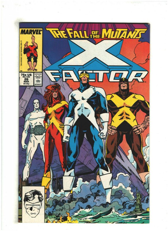 X-Factor #26 NM- 9.2 Marvel Comics 1987 Fall of the Mutants