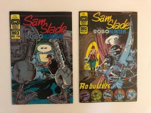 Set of 2-SAM SLADE Robo Hunter #2 & #3 VERY FINE (A88)