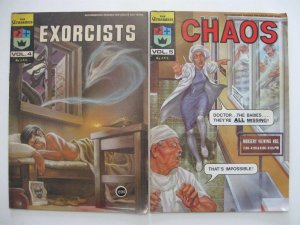 *CRUSADERS #1 fn 4 fn 5 fn- Jack Chick Very Scarce and Wild!